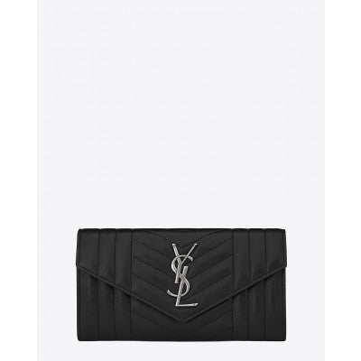 SAINT LAURENT MONOGRAM FLAP WALLET
