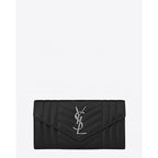 SAINT LAURENT MONOGRAM FLAP WALLET