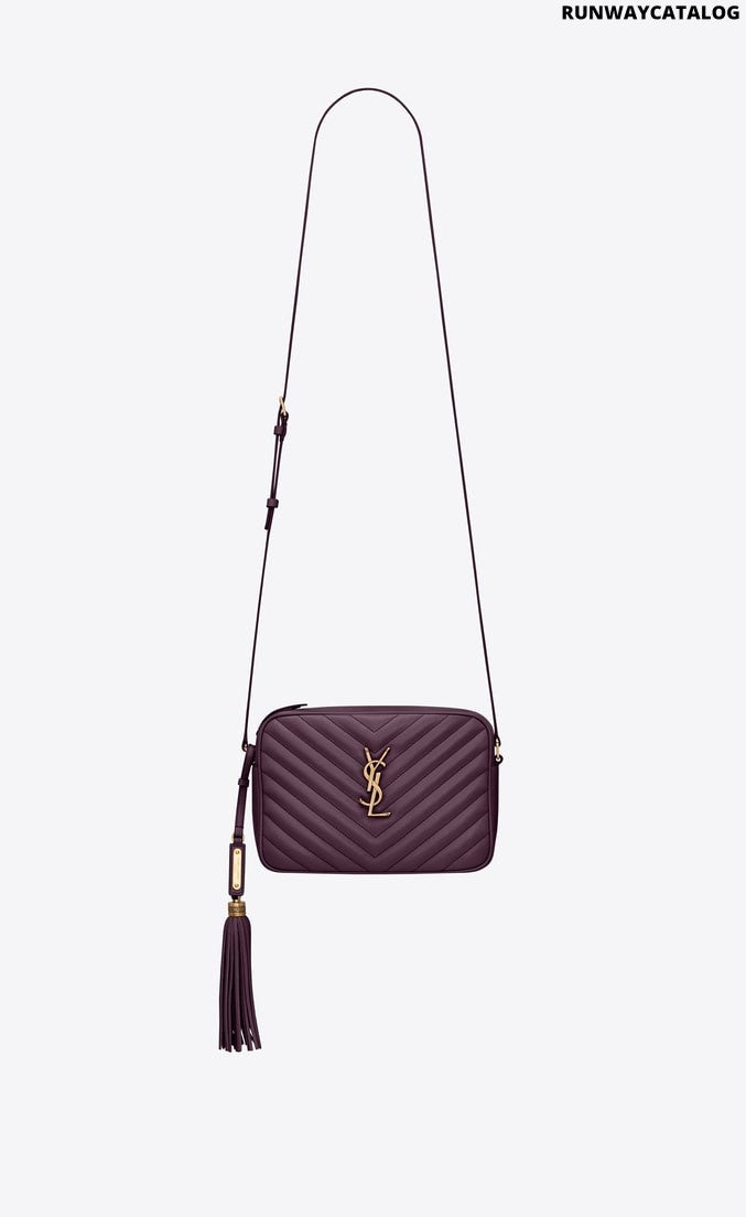 Saint Laurent Lou Camera Bag in Quilted Leather