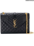 Saint Laurent Cassandra Quilted Shoulder Bag