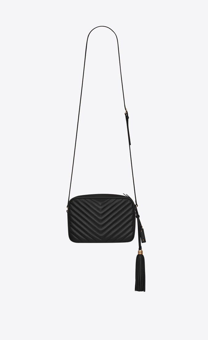 Saint Laurent Lou Camera Bag in Quilted Leather