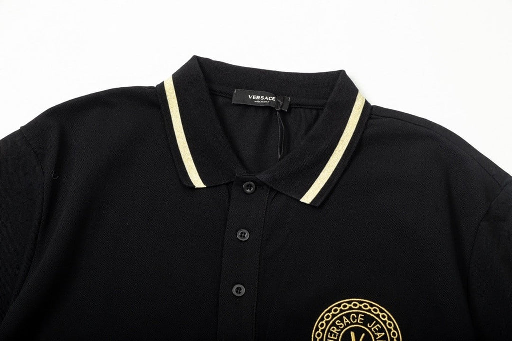 Versace V-Emblem Polo Shirt