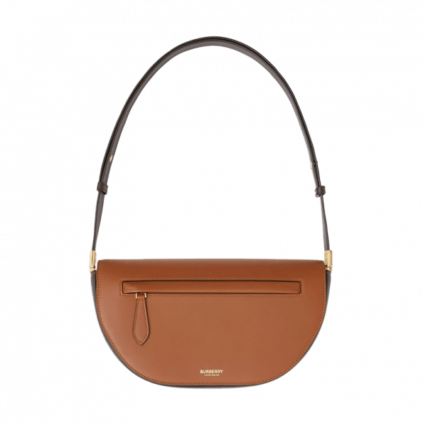 Burberry Small Two-tone Leather Olympia Bag