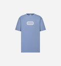 Christian Dior Couture Relaxed-Fit T-Shirt Blue Cotton Jersey