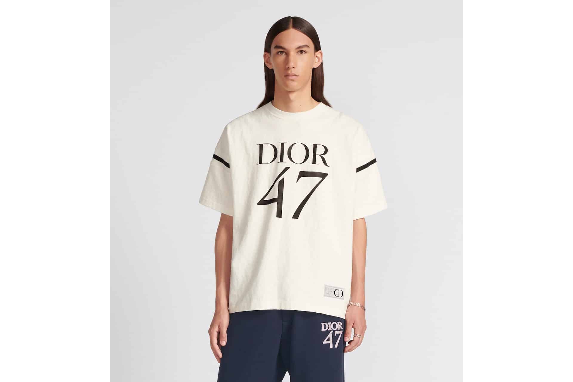 Oversized T-Shirt White Slub Cotton Jersey