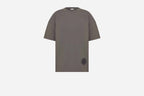 T-Shirt Gray Cotton Jersey and Silk