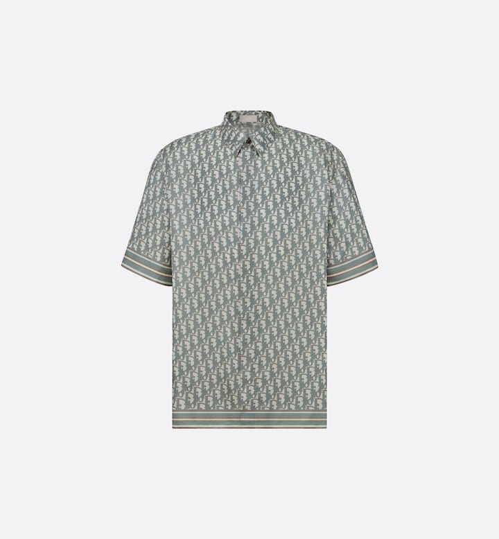 Dior Oblique Short-Sleeved Shirt
