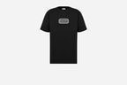 Christian Dior Couture Relaxed-Fit T-Shirt Black Cotton Jersey