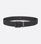 Black Micro Dior Oblique Jacquard, 35 MM