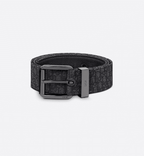 Black Micro Dior Oblique Jacquard, 35 MM