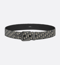 Beige and Black Micro Dior Oblique Jacquard, 35 MM