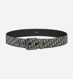 Beige and Black Micro Dior Oblique Jacquard, 35 MM