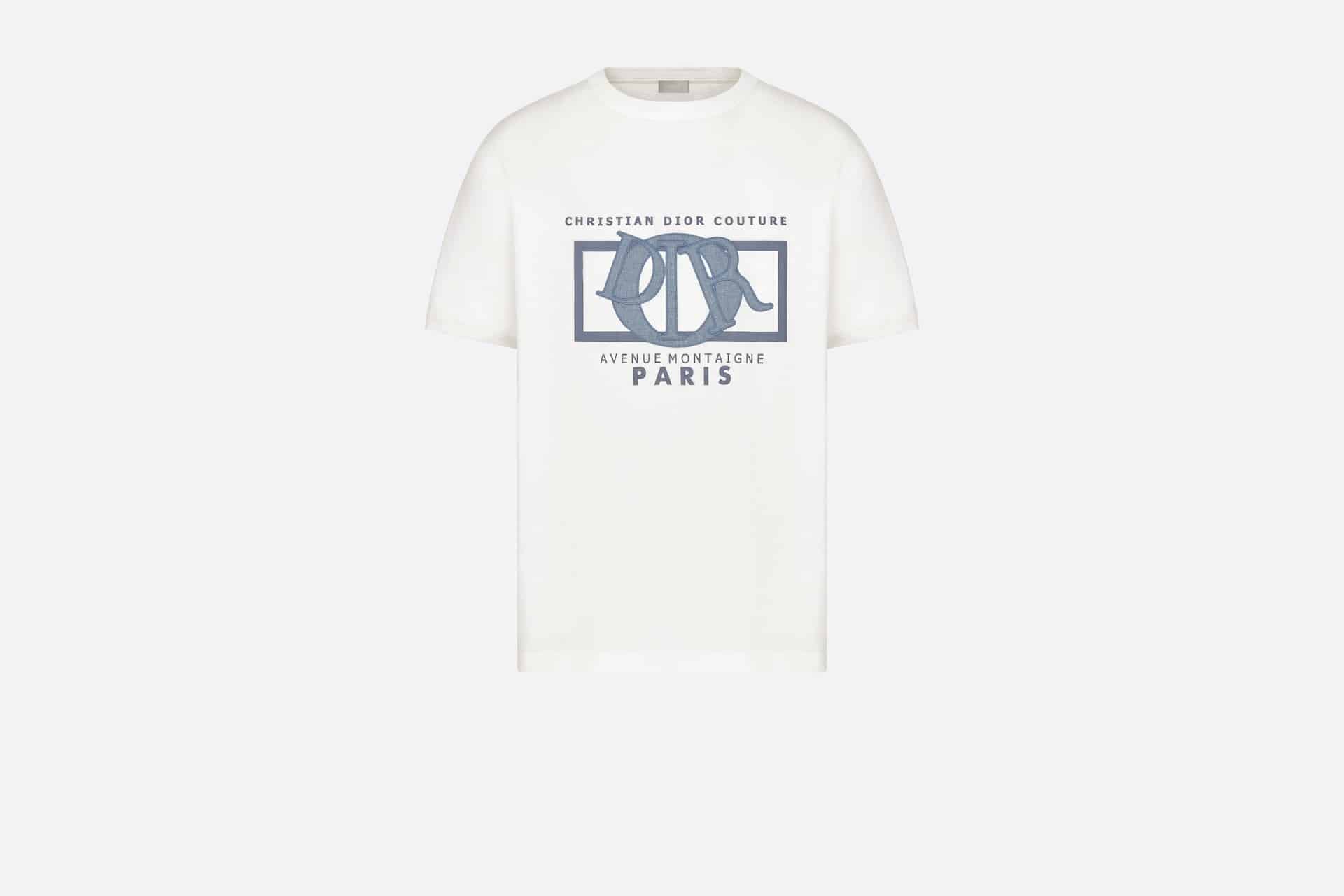 Relaxed-Fit T-Shirt White Cotton Jersey