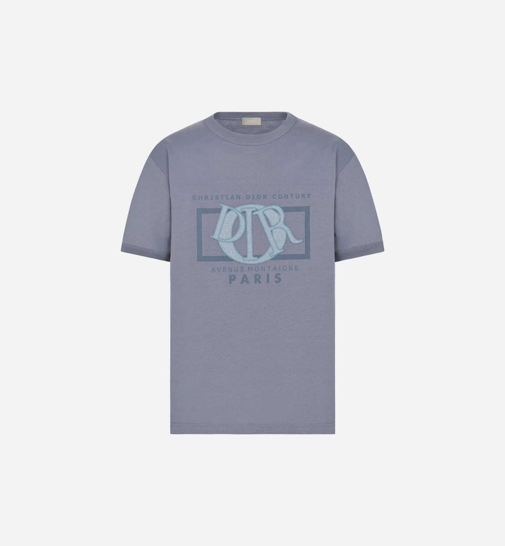 Relaxed-Fit T-Shirt Gray Cotton Jersey