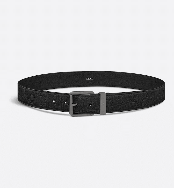 Black Dior Gravity Leather, 35 MM