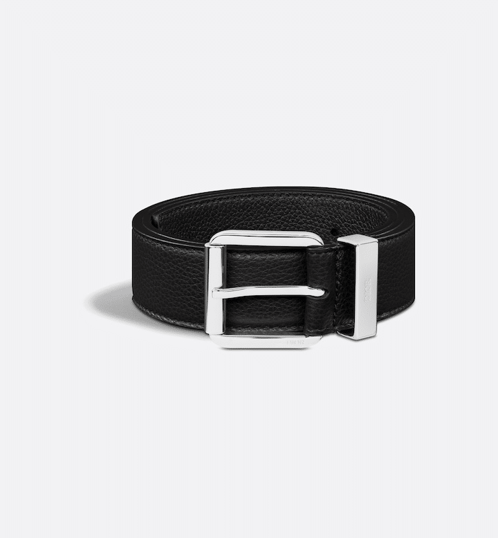 Black Grained Calfskin, 35 MM