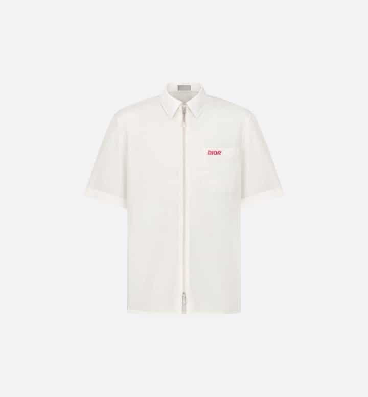 DIOR AND PARLEY Short-Sleeved Zipped Shirt