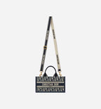 East-West Dior Book Tote with strap