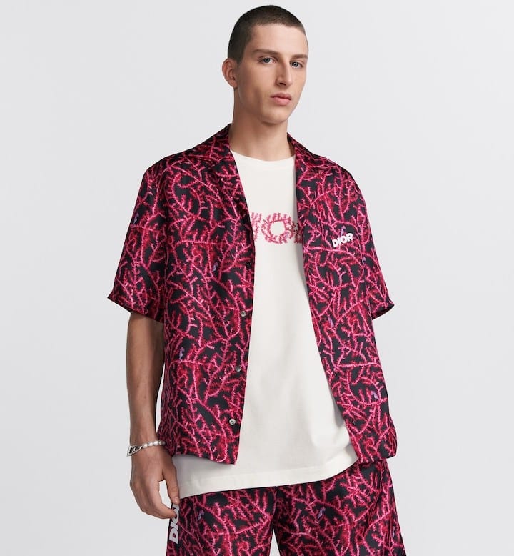 Dior Italic Short-Sleeved Shirt