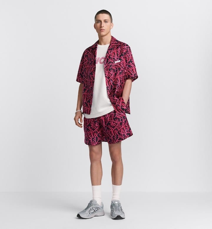Dior Italic Short-Sleeved Shirt