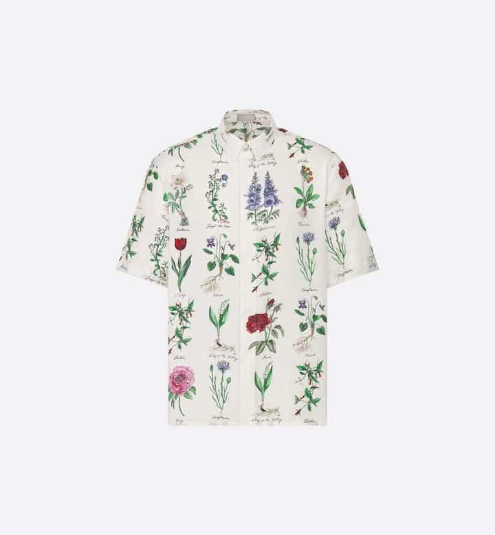 Herbarium Illustration Short-Sleeved Shirt