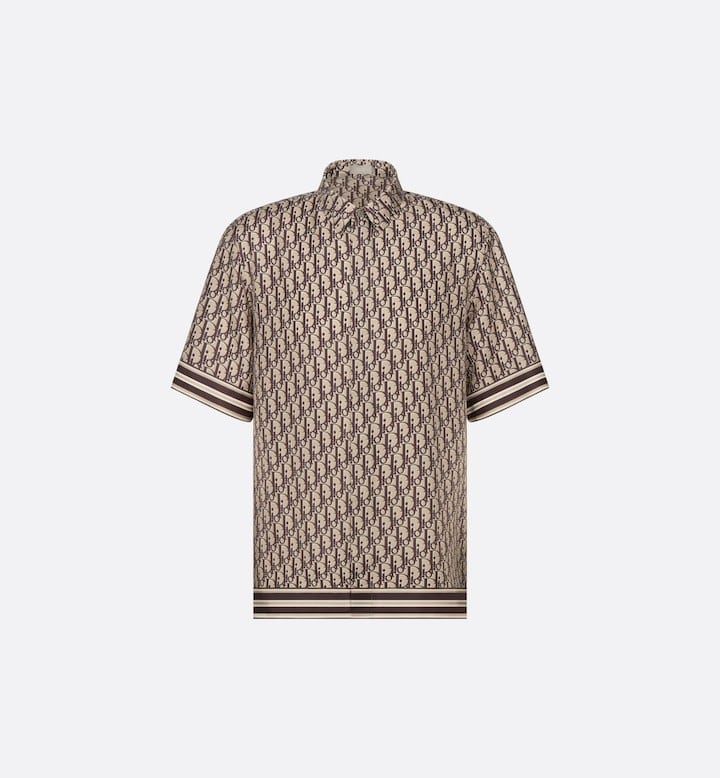 Dior Oblique Short-Sleeved Shirt