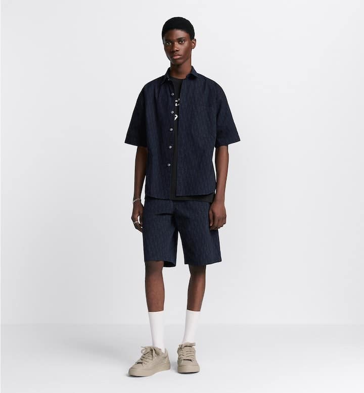 Short-Sleeved Overshirt