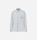 CD Heart Embroidered Shirt