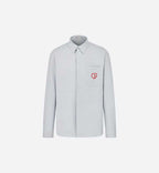 CD Heart Embroidered Shirt