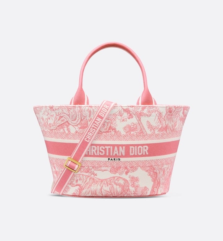 Dioriviera Hat Basket Bag