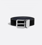 Black and Navy Blue Smooth Calfskin, 30 MM