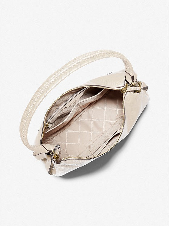 Michael Kors Grand Large Pebbled Leather Shoulder Bag