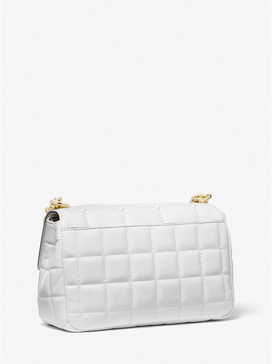 Michael Kors SoHo Large Studded Quilted Leather Shoulder Bag