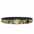 Versace La Medusa Leather Belt