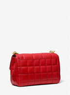 Michael Kors SoHo Large Studded Quilted Leather Shoulder Bag