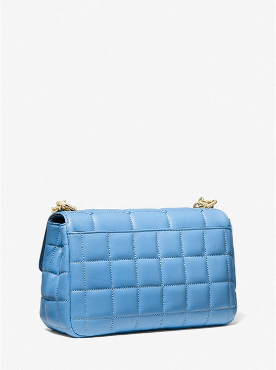 Michael Kors SoHo Large Studded Quilted Leather Shoulder Bag