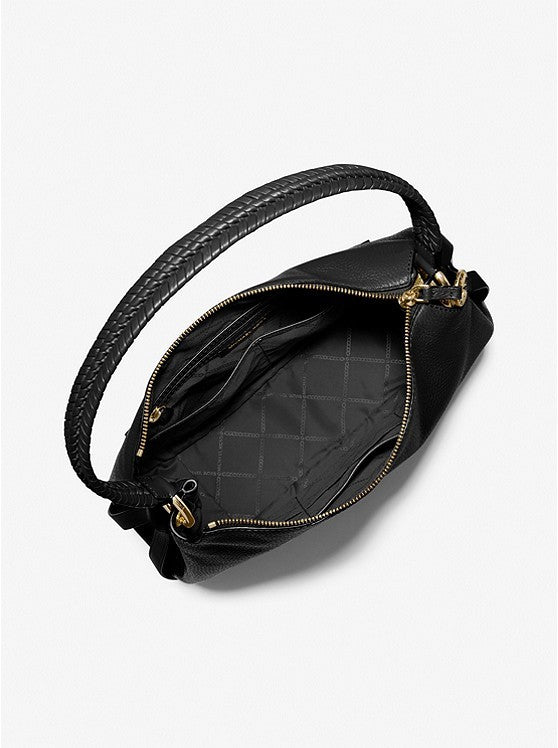 Michael Kors Grand Large Pebbled Leather Shoulder Bag
