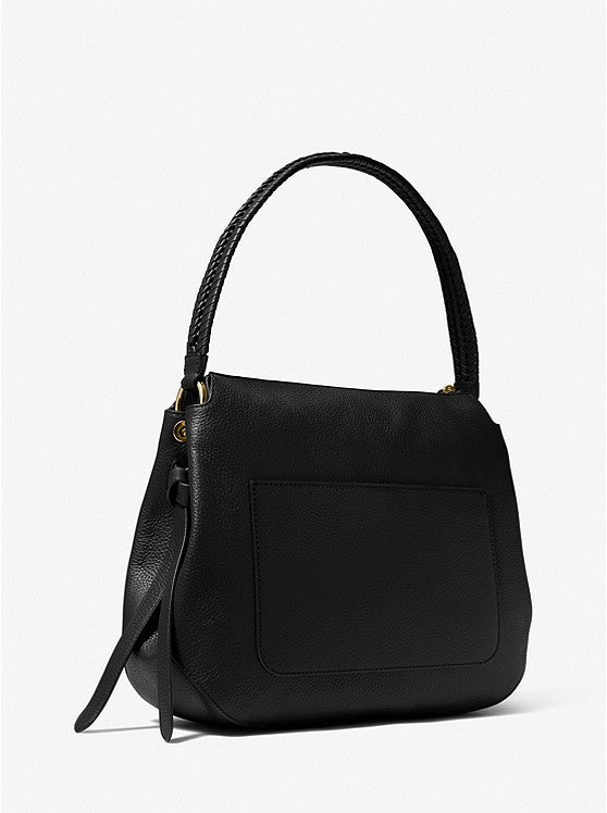 Michael Kors Grand Large Pebbled Leather Shoulder Bag