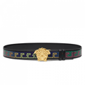 Versace La Medusa Greca Neon Print Belt