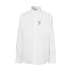 Burberry Monogram Motif Stretch Cotton Poplin Shirt