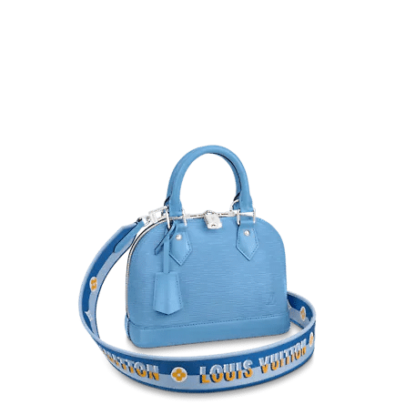 Louis Vuitton Alma BB Bag in Bleuet Blue