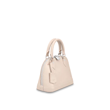 Louis Vuitton Alma BB Bag in Quartz White