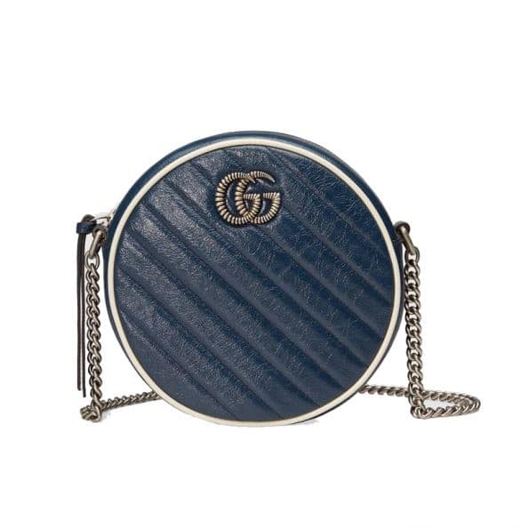 Gucci GG Marmont Mini Round Bag