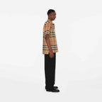 Check Cotton Polo ShirtPrice undefined Colour: Archive Beige
