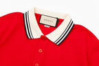 Gucci GG Logo Pique Polo Shirt