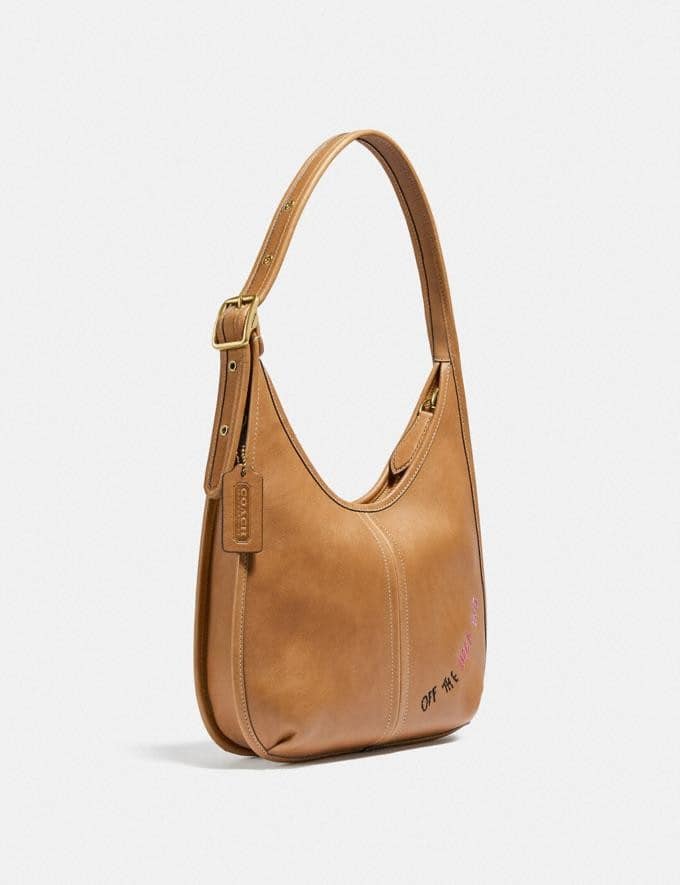 Coach Ergo Shoulder Bag In Original Natural Leather