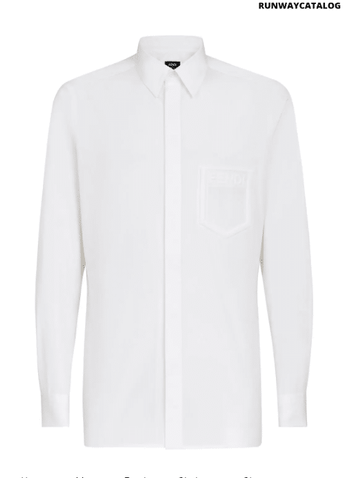 Fendi logo-detail shirt