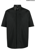 Fendi contrasting collar shirt