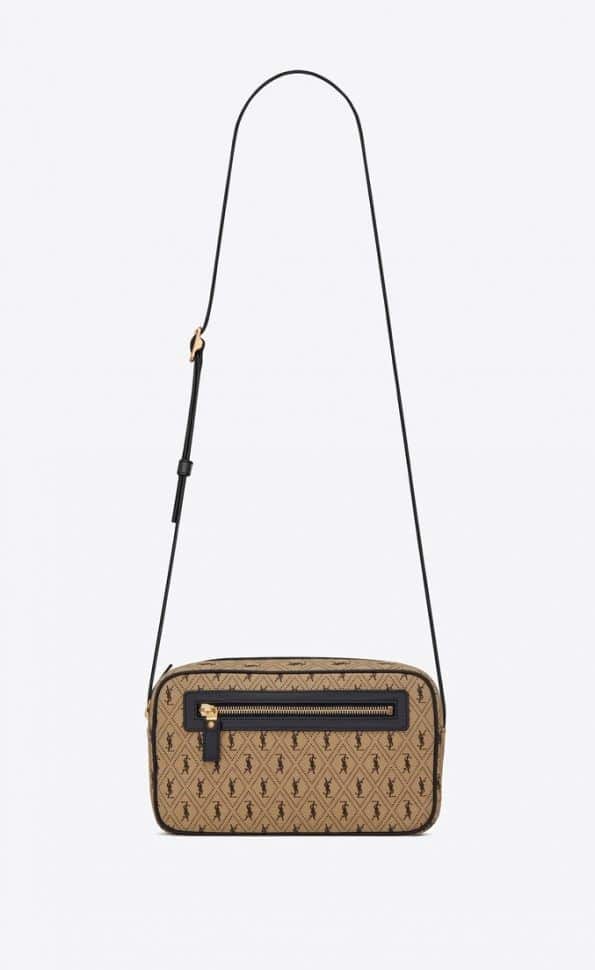 YSL MONOGRAM ALL OVER camera bag in canvas