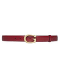 Gucci Thin Belt with G Buckle